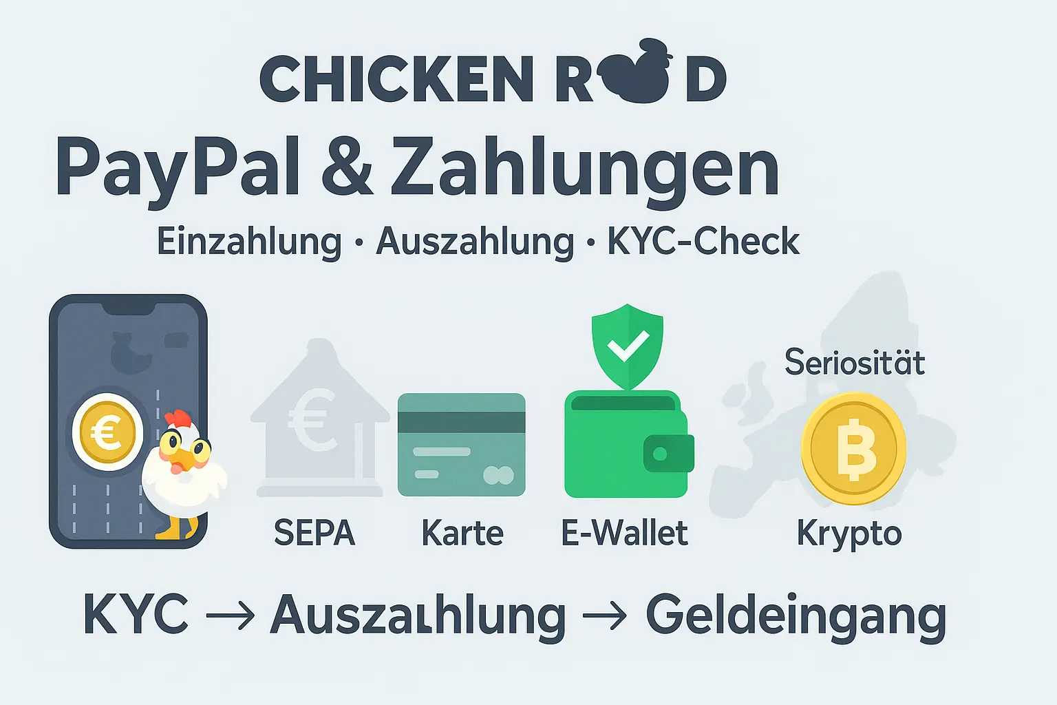 Chicken Road PayPal - Zahlungsmethoden